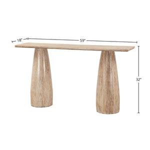 Truffle Console Table - sleek design for modern homes | Image 3 | InSTYLE Home & Rugs