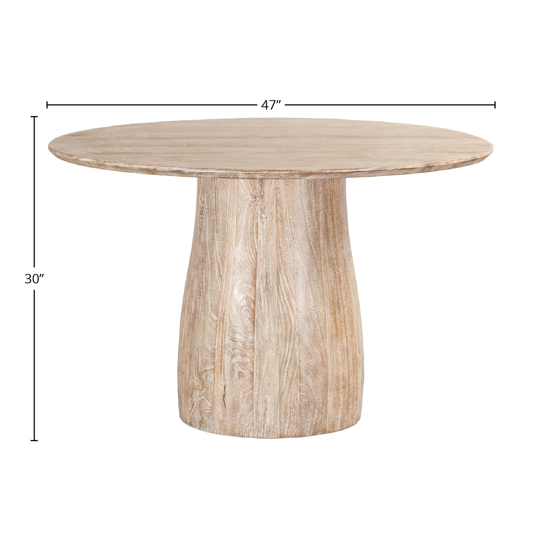 Truffle Round Dining Table - elegant seating for dining areas | Image 3 | InSTYLE Home & Rugs