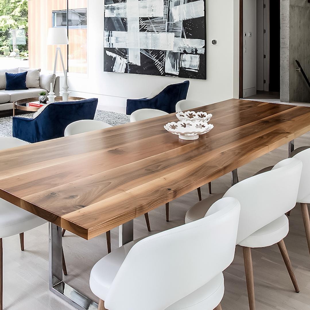 Turner Chair — PU Leather Dining Chair with Wood-Look Metal Base - pu leather dining chair with a wood-look metal base | Image 9 | InSTYLE Home & Rugs