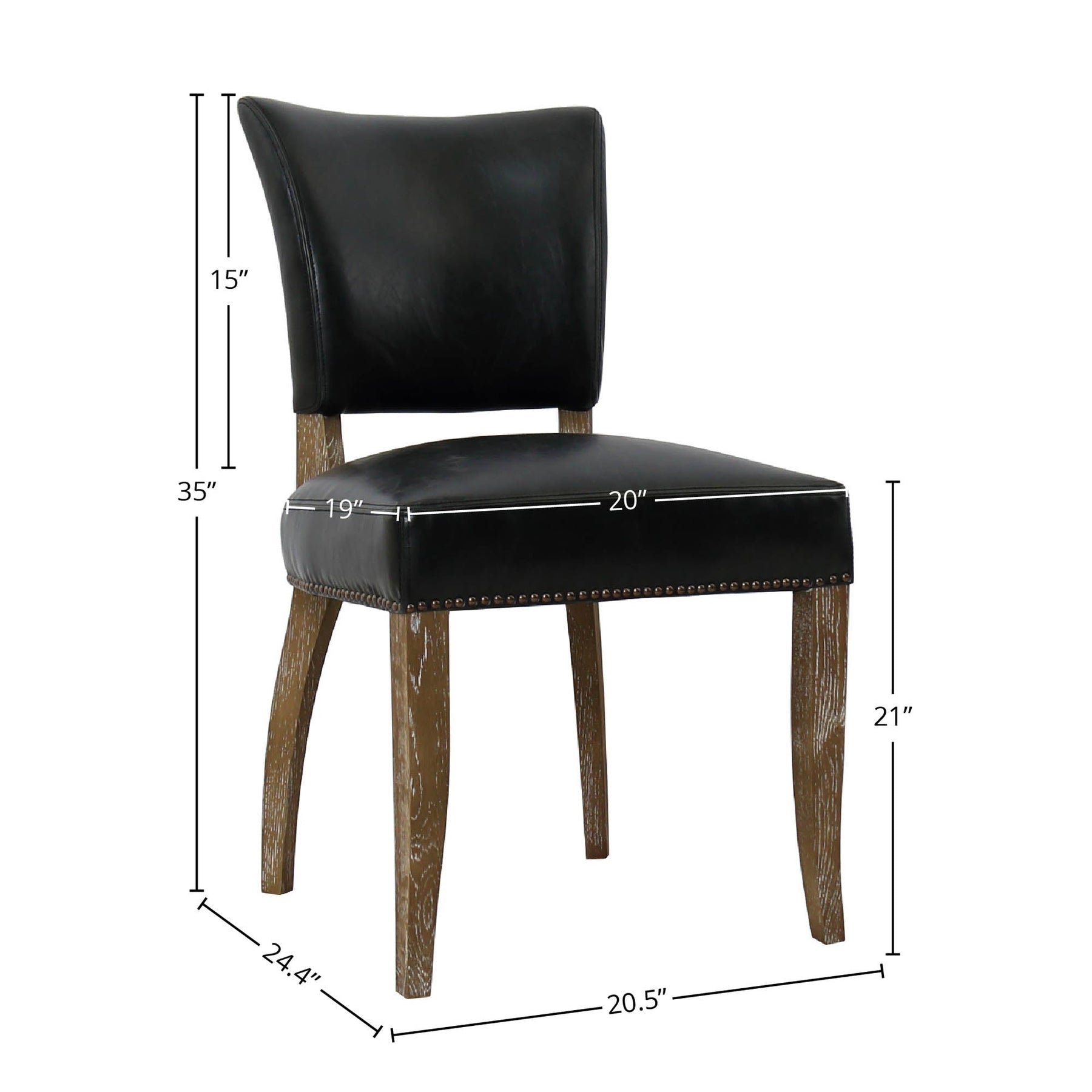 Luther Dining Chair - stylish chairs for any table | Image 2 | InSTYLE Home & Rugs