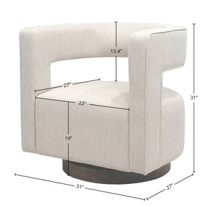 Romer Club Chair - comfortable seating for dining and office spaces | Image 6 | InSTYLE Home & Rugs
