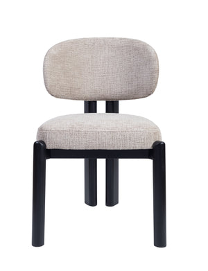Thomas Dining Chair GY-DC-2982 Light grey fabric - stylish chairs for any table | Image 3 | InSTYLE Home & Rugs