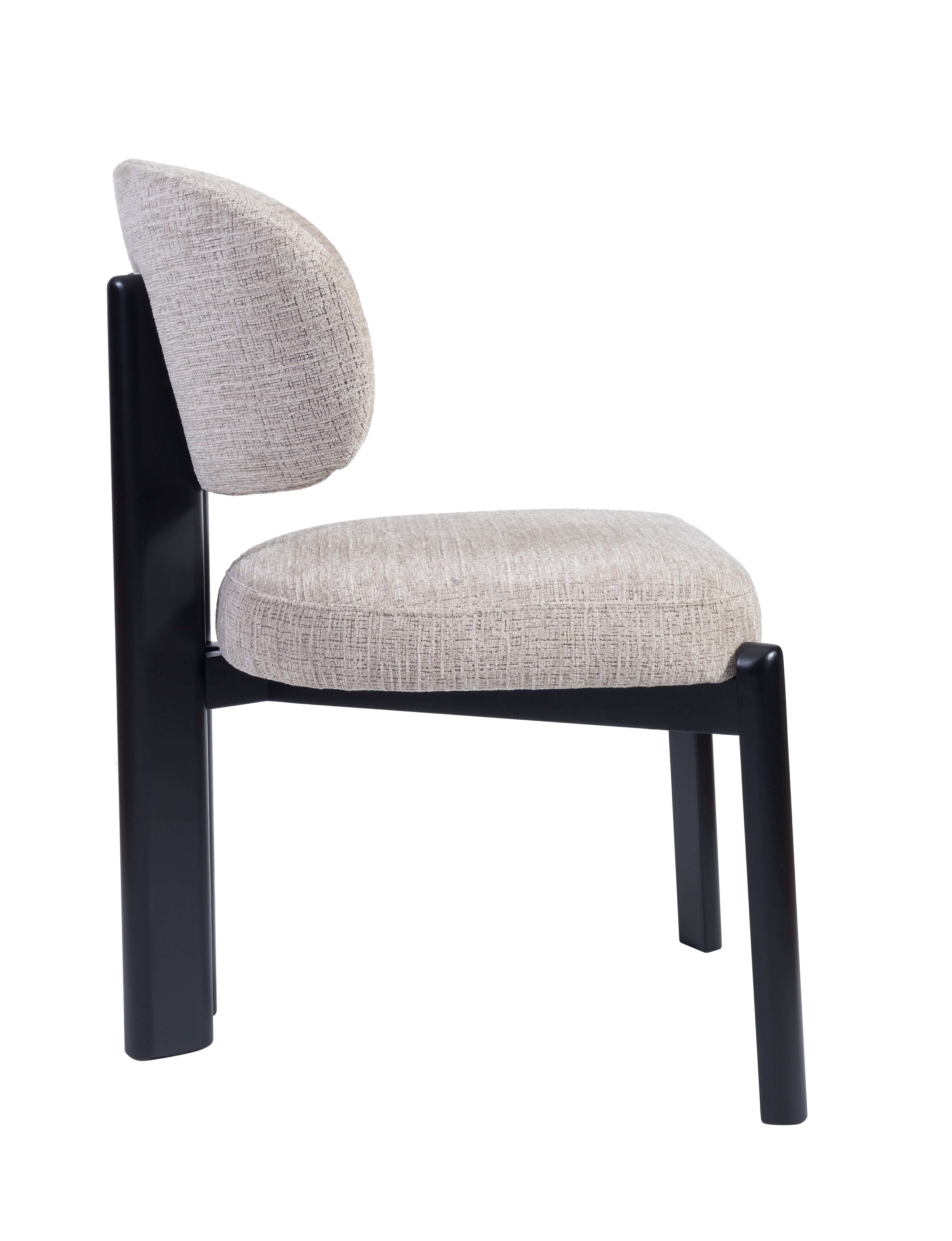 Thomas Dining Chair GY-DC-2982 Light grey fabric - stylish chairs for any table | Image 5 | InSTYLE Home & Rugs