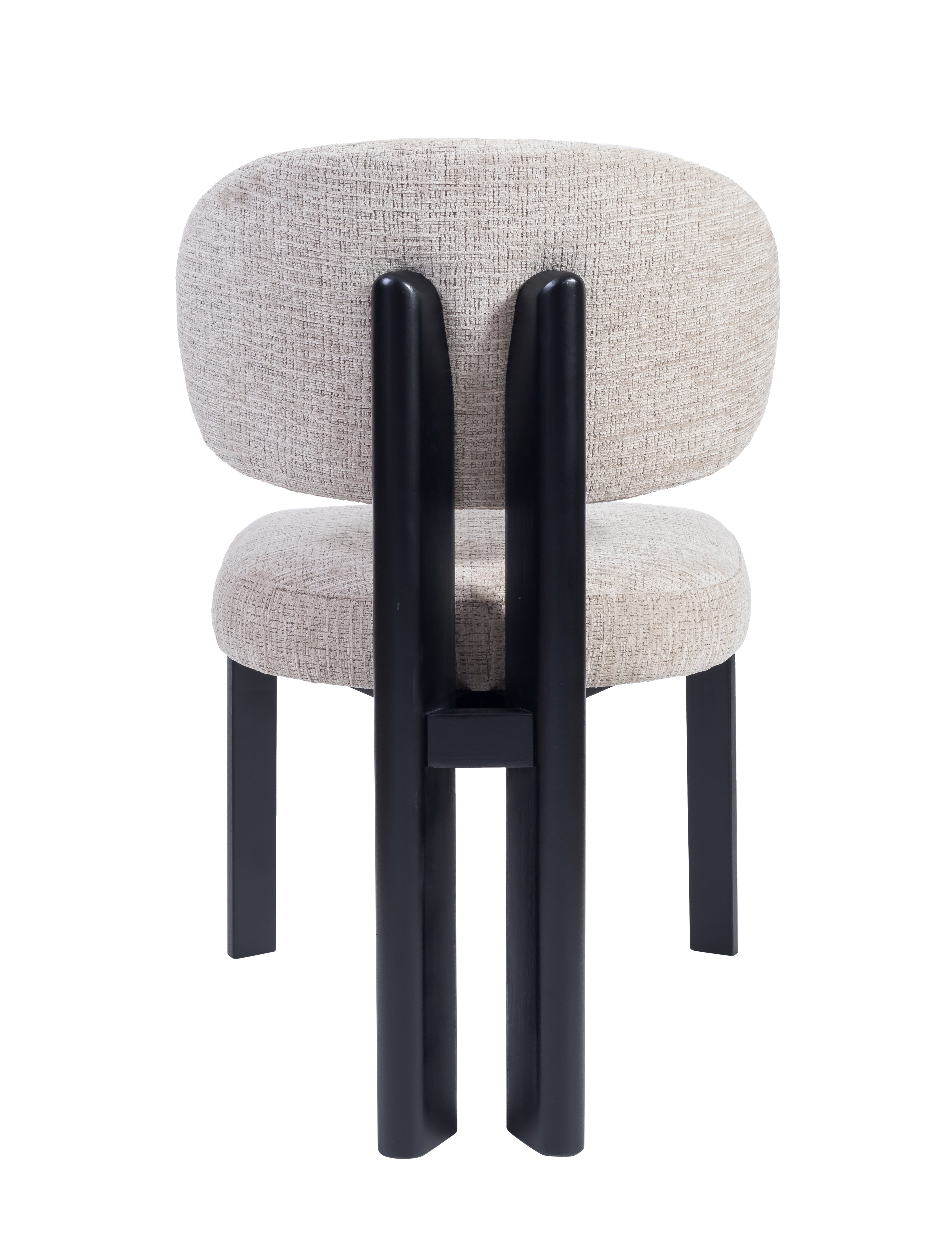 Thomas Dining Chair GY-DC-2982 Light grey fabric - stylish chairs for any table | Image 4 | InSTYLE Home & Rugs