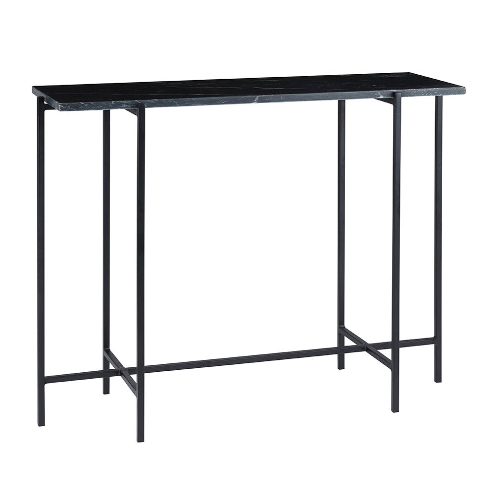 IDA CONSOLE black metal frame - modern black console table | Image 1 | InSTYLE Home & Rugs