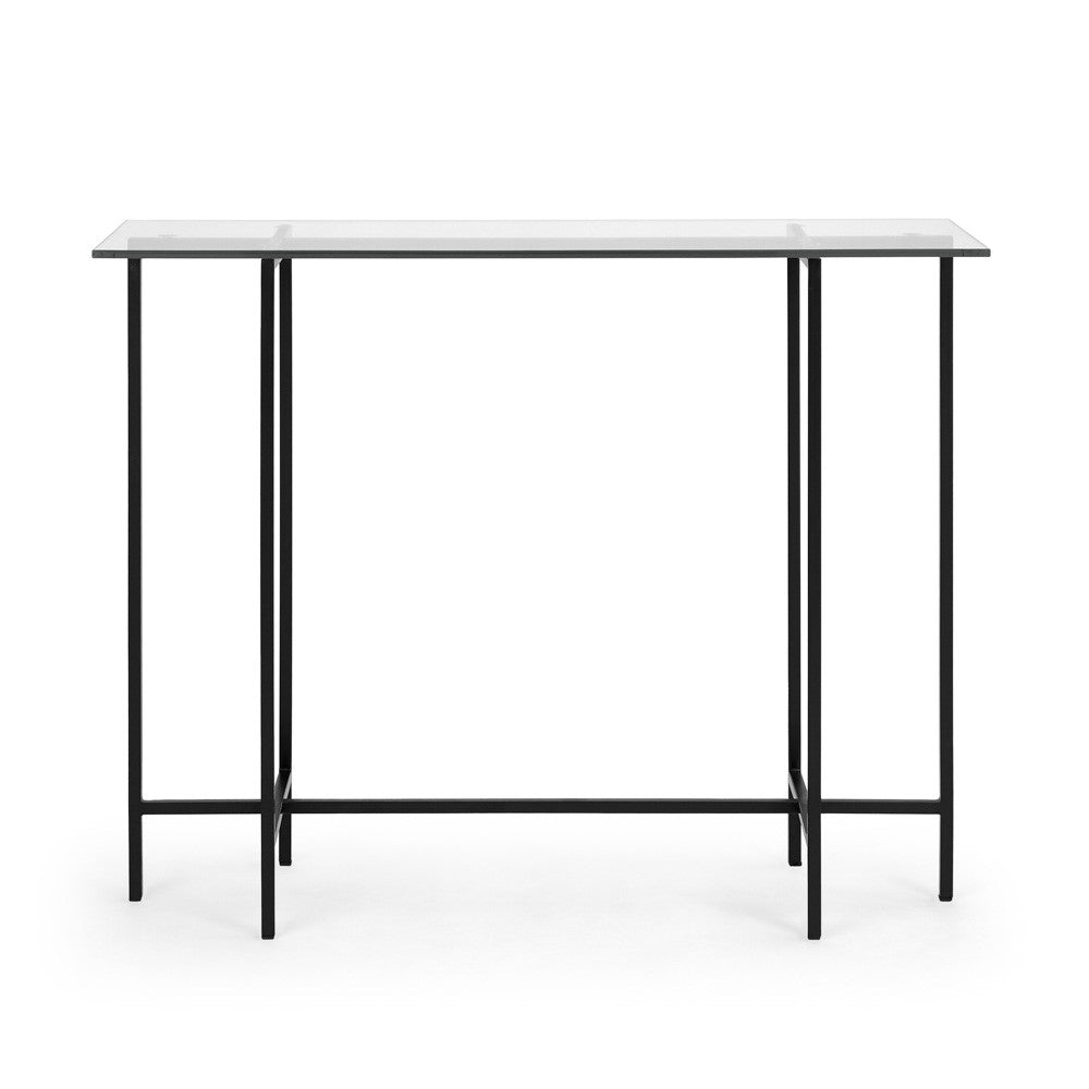 Ida Glass Top Console Table - modern console table | Image 1 | InSTYLE Home & Rugs