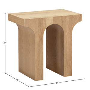 Umbrella Side Table - perfect for holding drinks, lamps, and other essentials | Image 3 | InSTYLE Home & Rugs