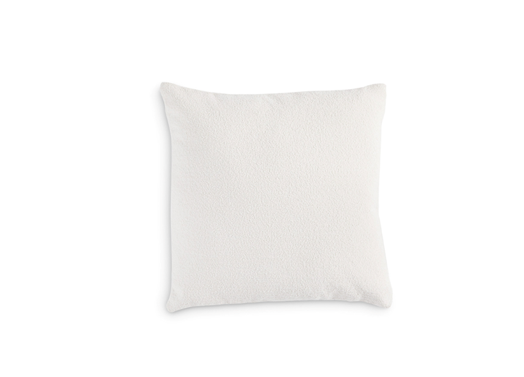CUSHION 22X22IN TY560-01 WHITE feather insert - comfortable cushion for adding softness to your sofa | Image 1 | InSTYLE Home & Rugs