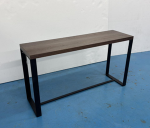 40" DAVID Walnut Wood Veneer Top Console Table - sleek design for modern homes | Image 1 | InSTYLE Home & Rugs