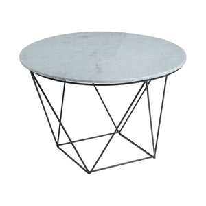 Valencia Round Side Table - chic and functional side table for your living room | Image 1 | InSTYLE Home & Rugs