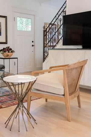 Astra Side Table - perfect for holding drinks, lamps, and other essentials | Image 10 | InSTYLE Home & Rugs