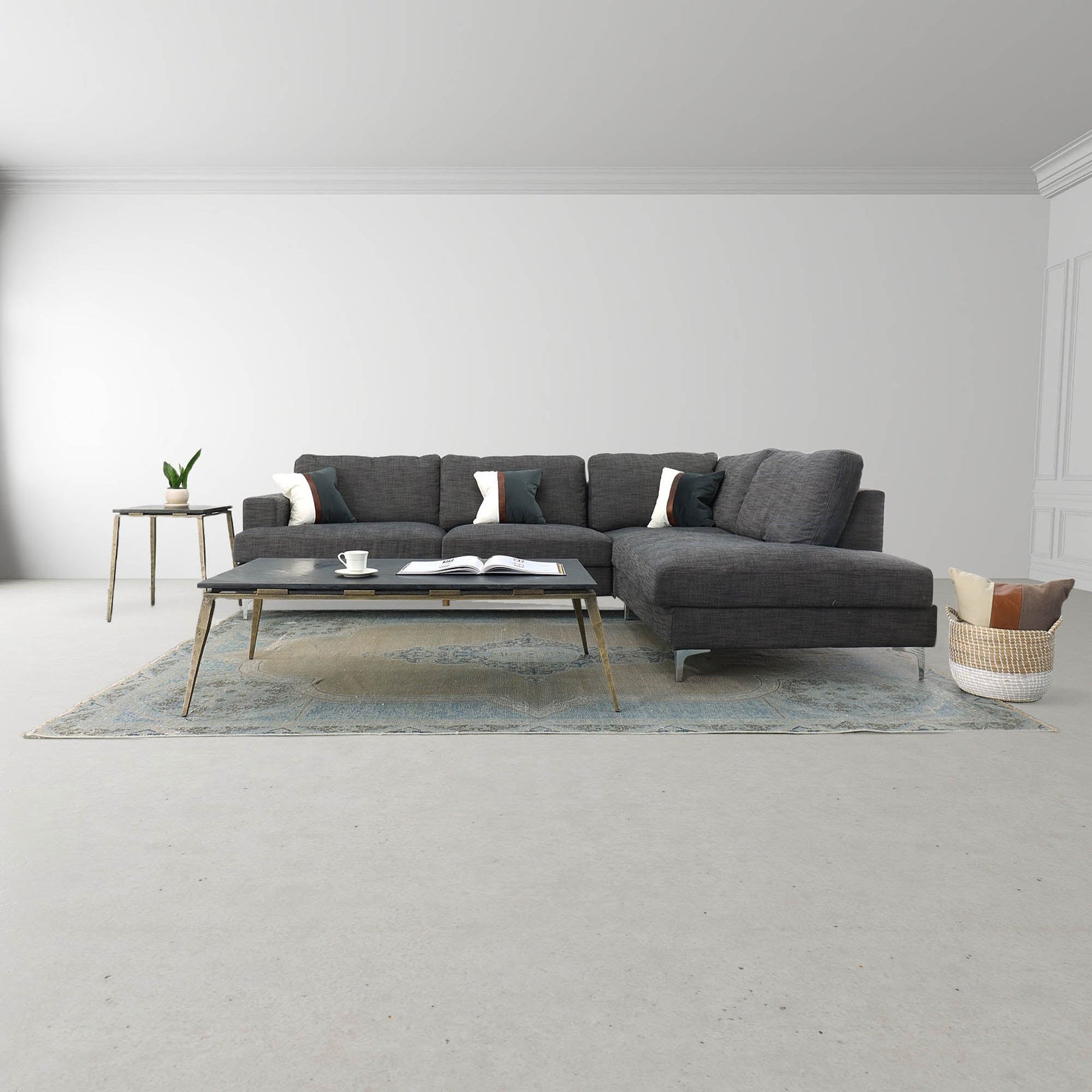Eclipse Side Table - perfect for holding drinks, lamps, and other essentials | Image 5 | InSTYLE Home & Rugs
