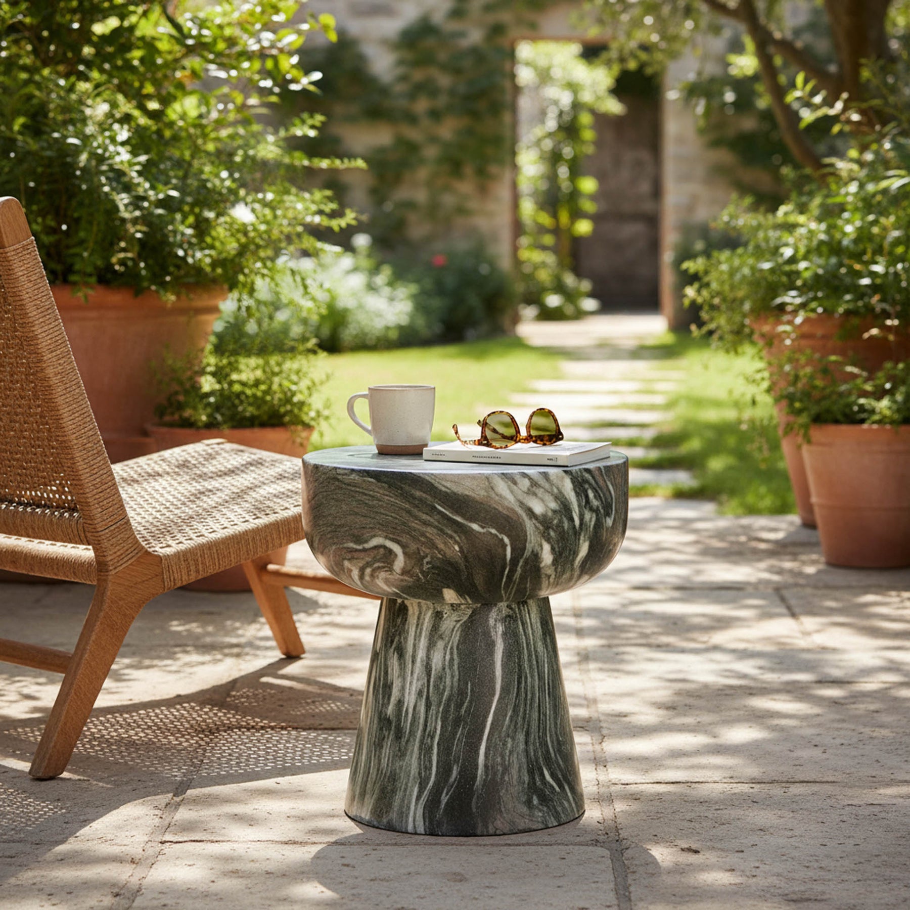 Binx Side Table - perfect for holding drinks, lamps, and other essentials | Image 12 | InSTYLE Home & Rugs