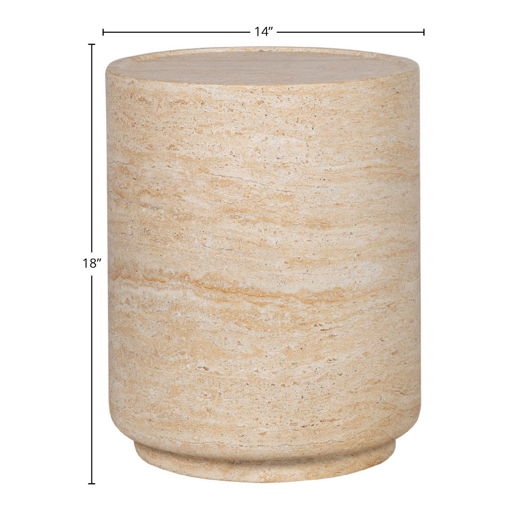 Zac Side Table - available in a variety of materials and styles | Image 3 | InSTYLE Home & Rugs