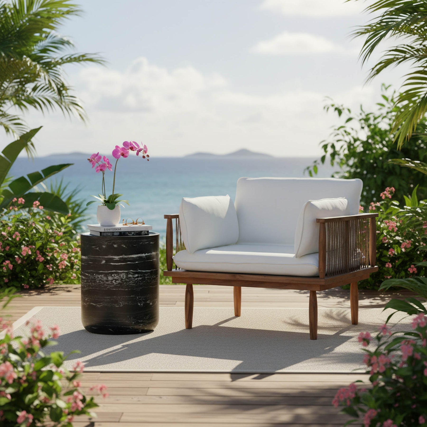 Geri Side Table - available in a variety of materials and styles | Image 2 | InSTYLE Home & Rugs