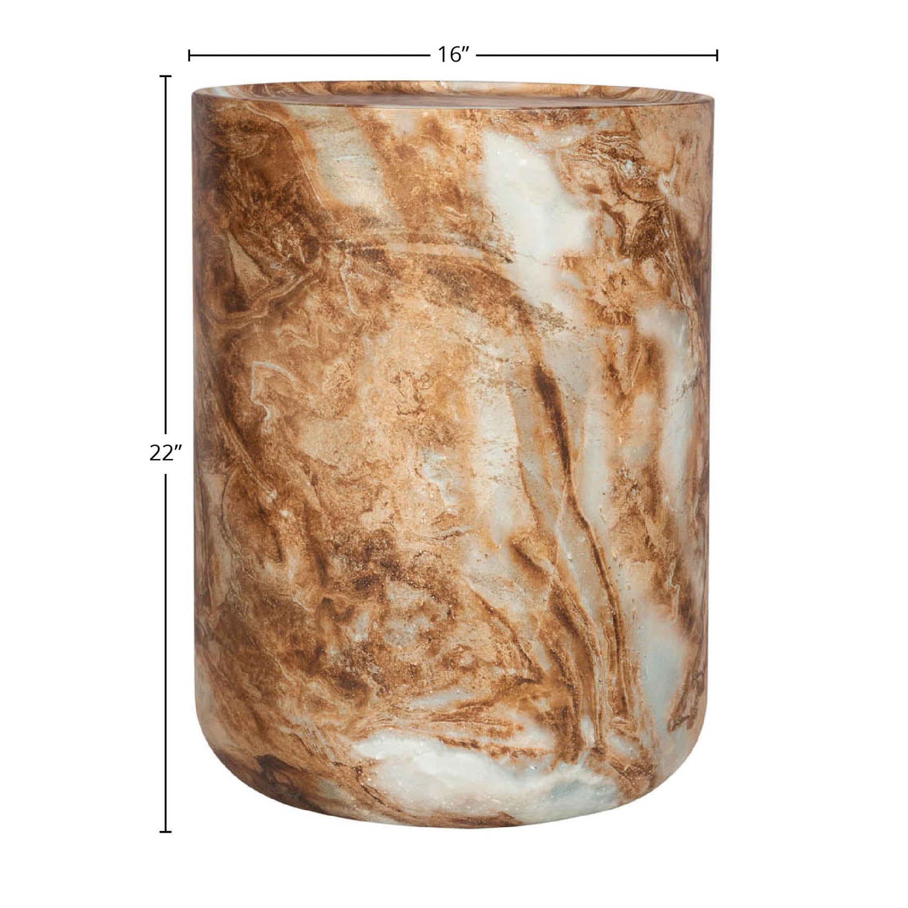 Geri Side Table - perfect for holding drinks, lamps, and other essentials | Image 3 | InSTYLE Home & Rugs