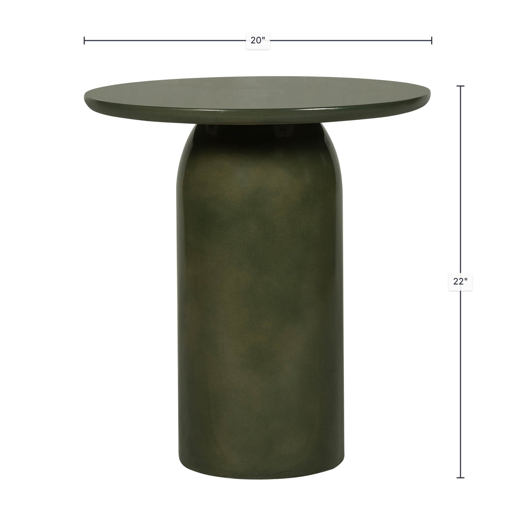 Vision Side Table - available in a variety of materials and styles | Image 3 | InSTYLE Home & Rugs