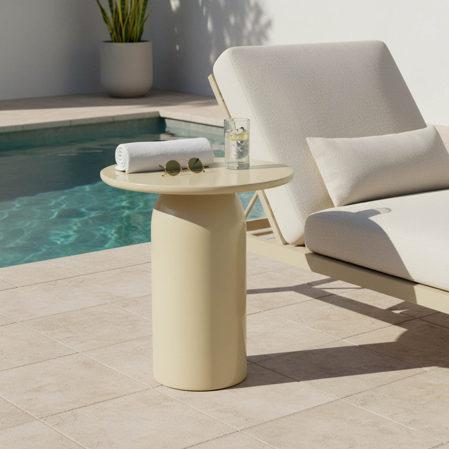 Vision Side Table - perfect for holding drinks, lamps, and other essentials | Image 11 | InSTYLE Home & Rugs