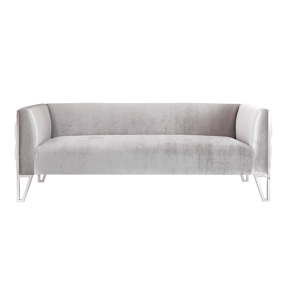 VERMONT Made in Canada Sofa BLUE VELVET MJ7-36 | InSTYLE Home & Rugs