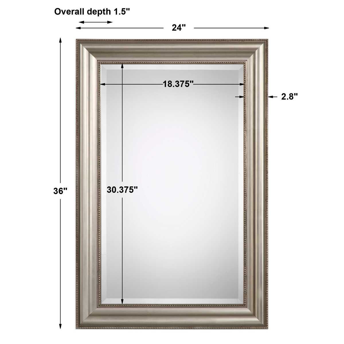 Mirror W00416 - available in various shapes, sizes, and frame styles | Image 7 | InSTYLE Home & Rugs