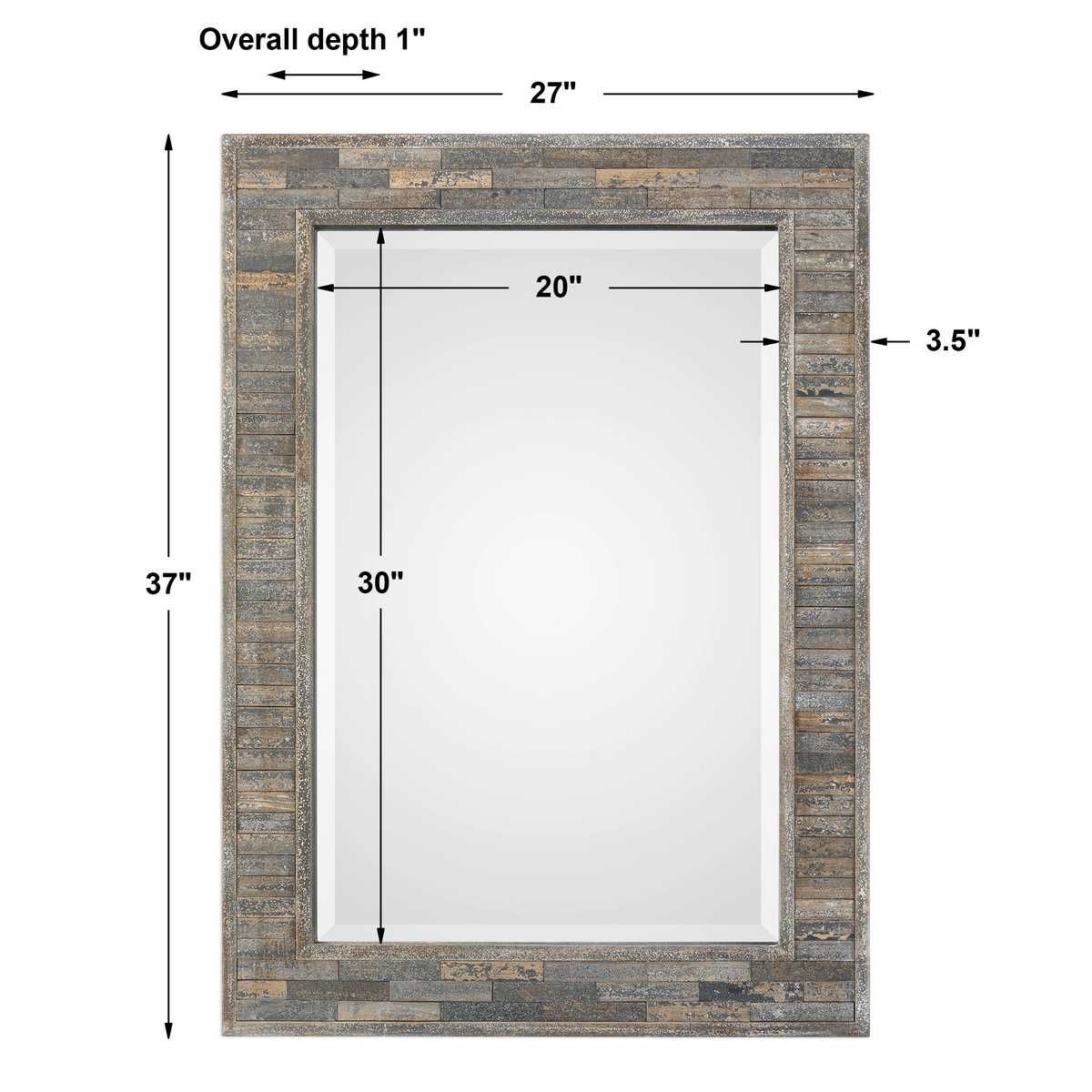 Mirror W00428 - full-length mirror for creating the illusion of space and light | Image 7 | InSTYLE Home & Rugs
