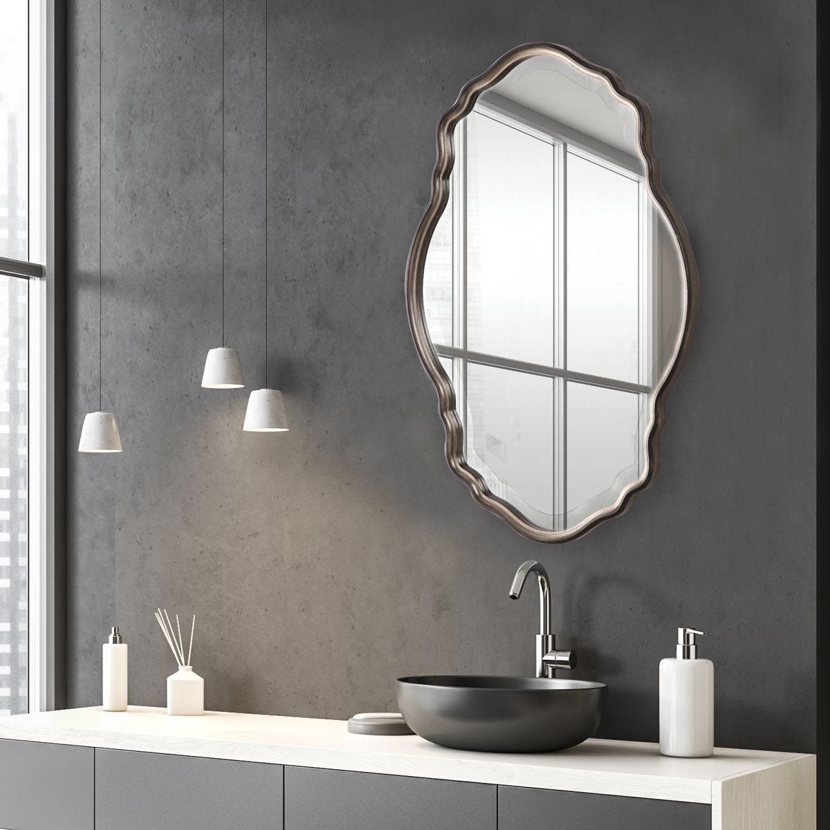 Mirror W00434 - elegant and functional accent pieces for any room | Image 1 | InSTYLE Home & Rugs