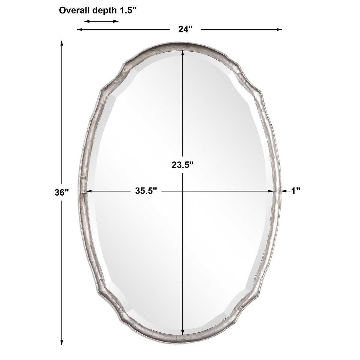 Mirror W00447 - elegant and functional accent pieces for any room | Image 8 | InSTYLE Home & Rugs