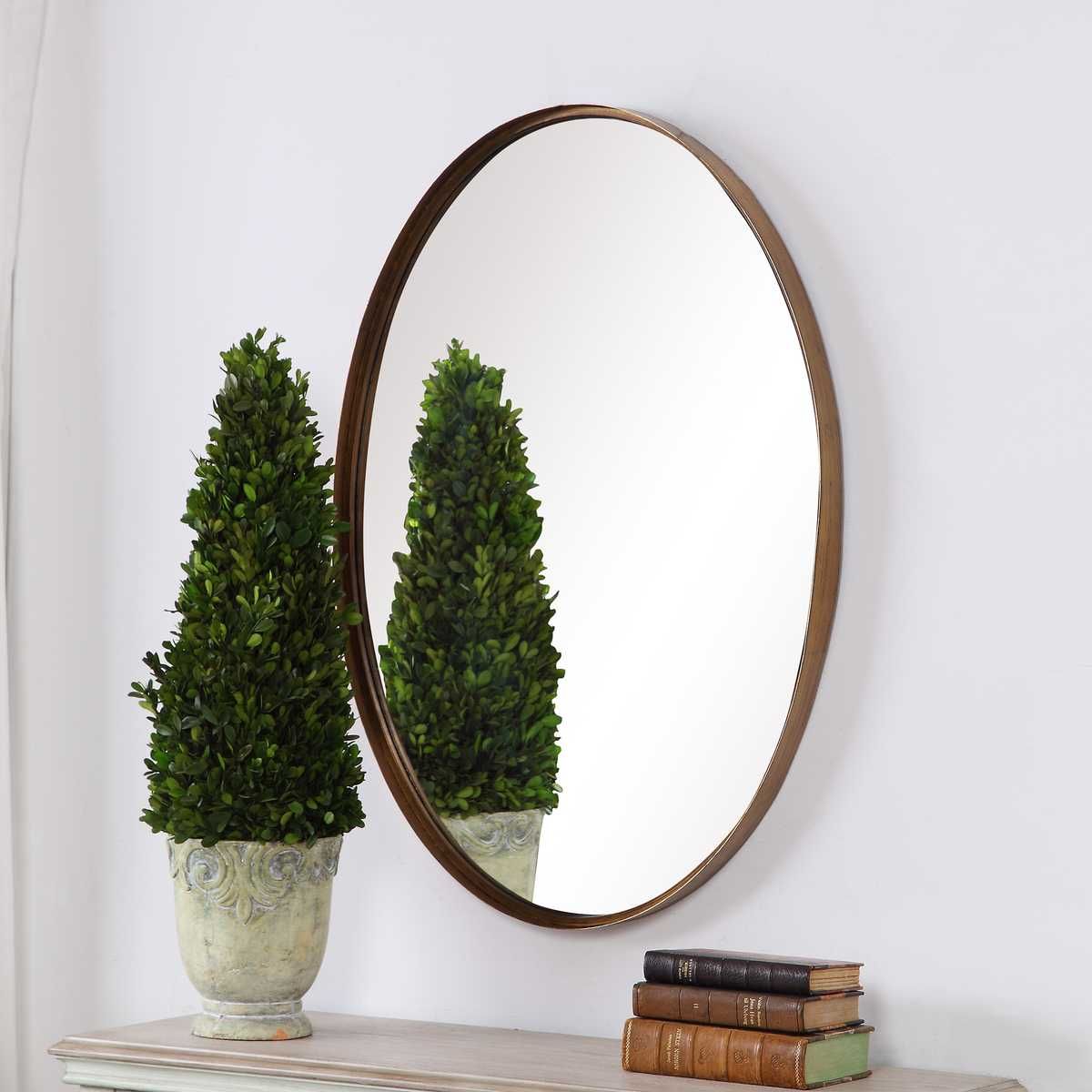 Mirror W00450 - perfect for enhancing light and creating a sense of space | Image 6 | InSTYLE Home & Rugs