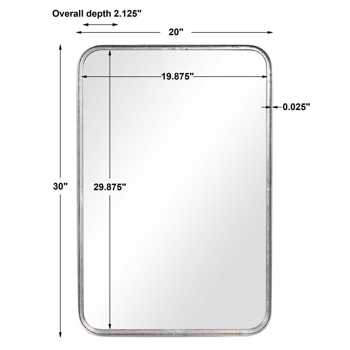 Mirror W00451 - full-length mirror for creating the illusion of space and light | Image 9 | InSTYLE Home & Rugs