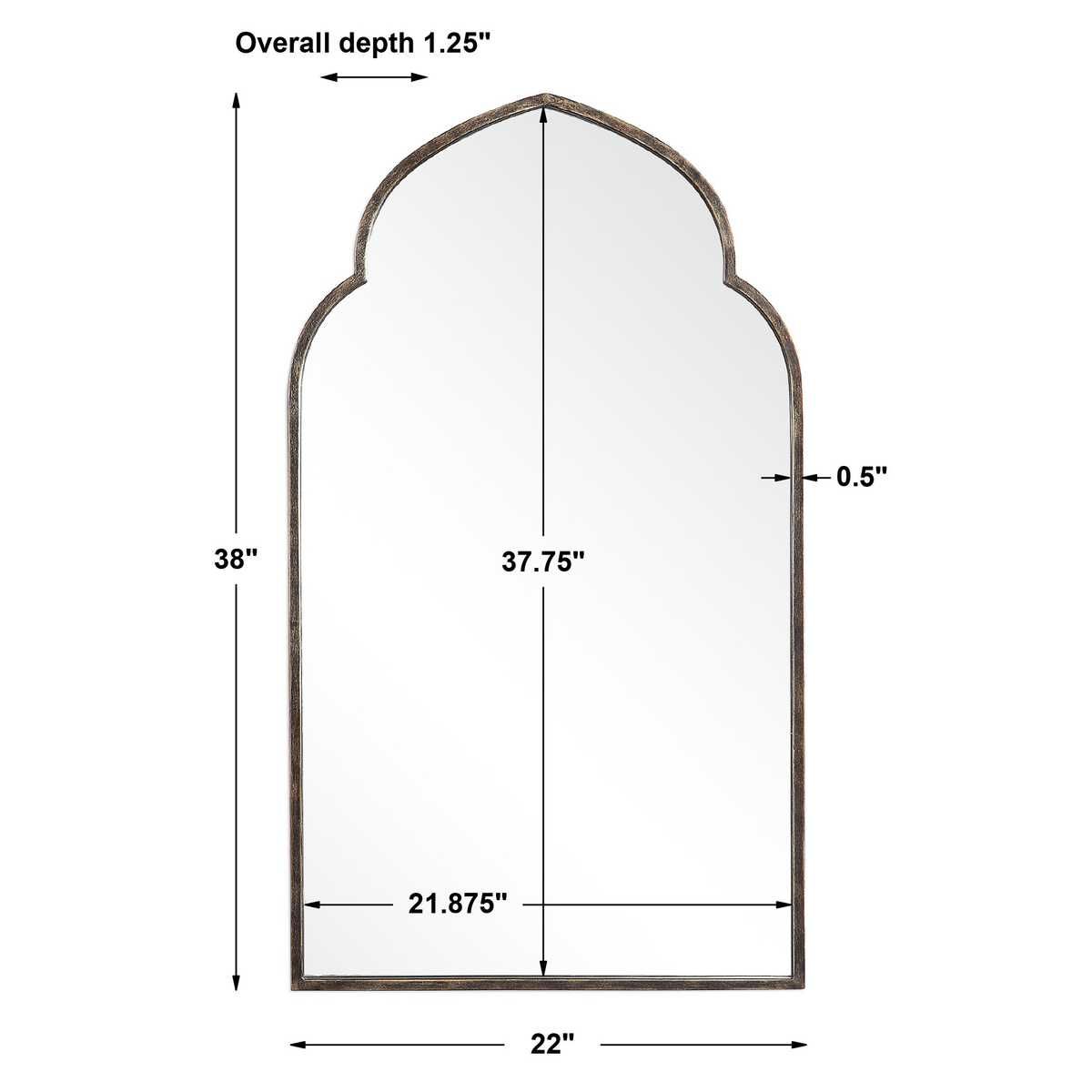 Mirror W00452 - elegant and functional accent pieces for any room | Image 9 | InSTYLE Home & Rugs