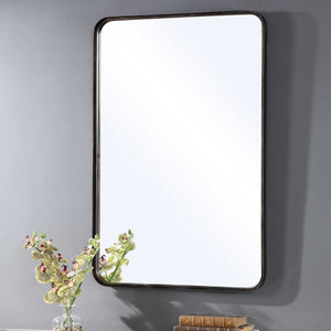 Mirror W00460 - perfect for enhancing light and creating a sense of space | Image 3 | InSTYLE Home & Rugs