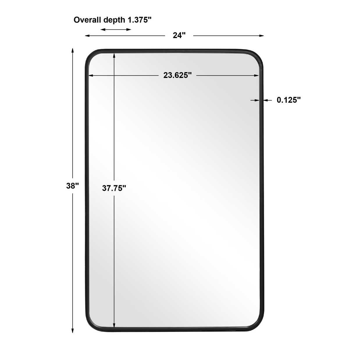 Mirror W00488 - available in various shapes, sizes, and frame styles | Image 9 | InSTYLE Home & Rugs
