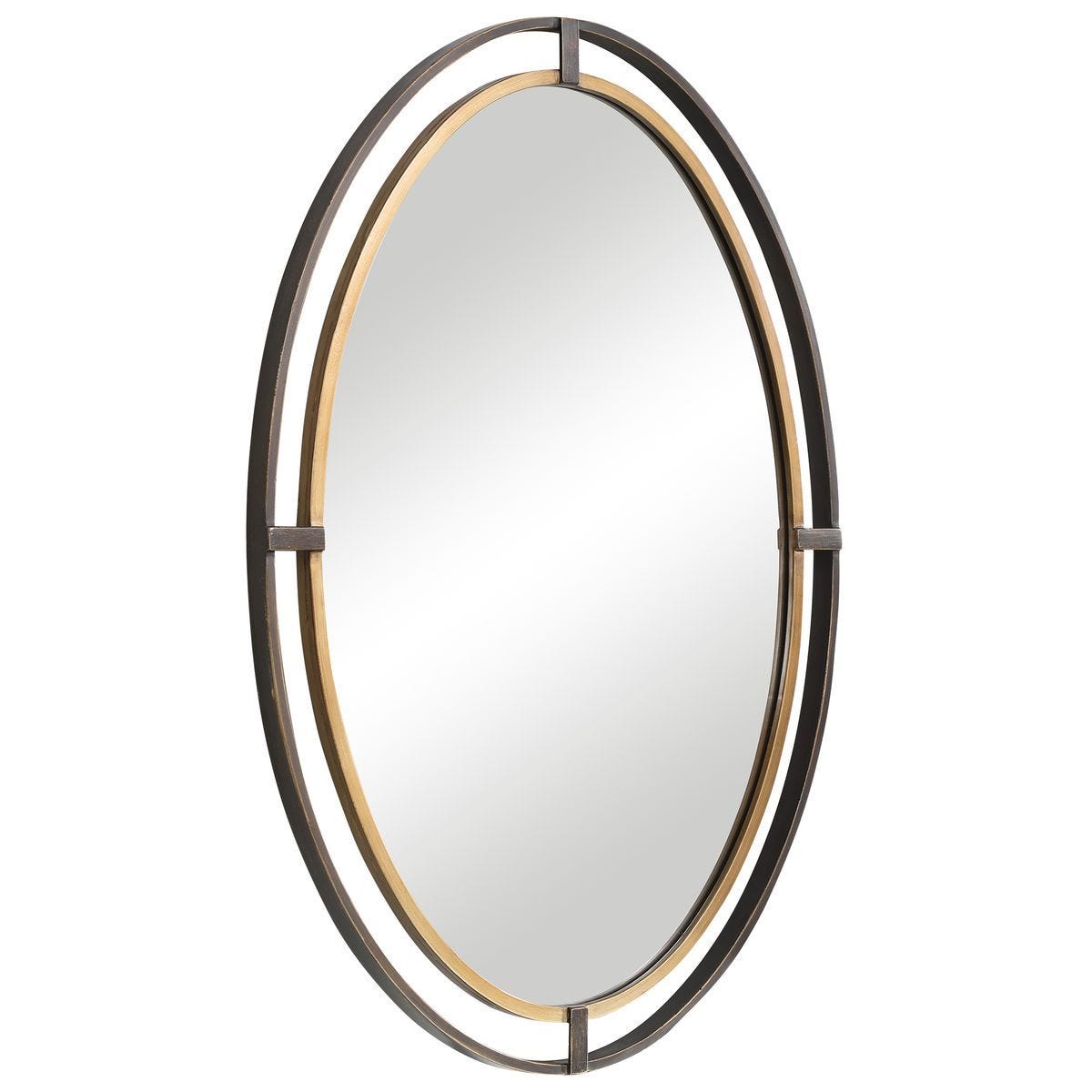 Mirror W00490 - perfect for enhancing light and creating a sense of space | Image 3 | InSTYLE Home & Rugs