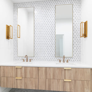 Mirror W00504 - perfect for enhancing light and creating a sense of space | Image 1 | InSTYLE Home & Rugs