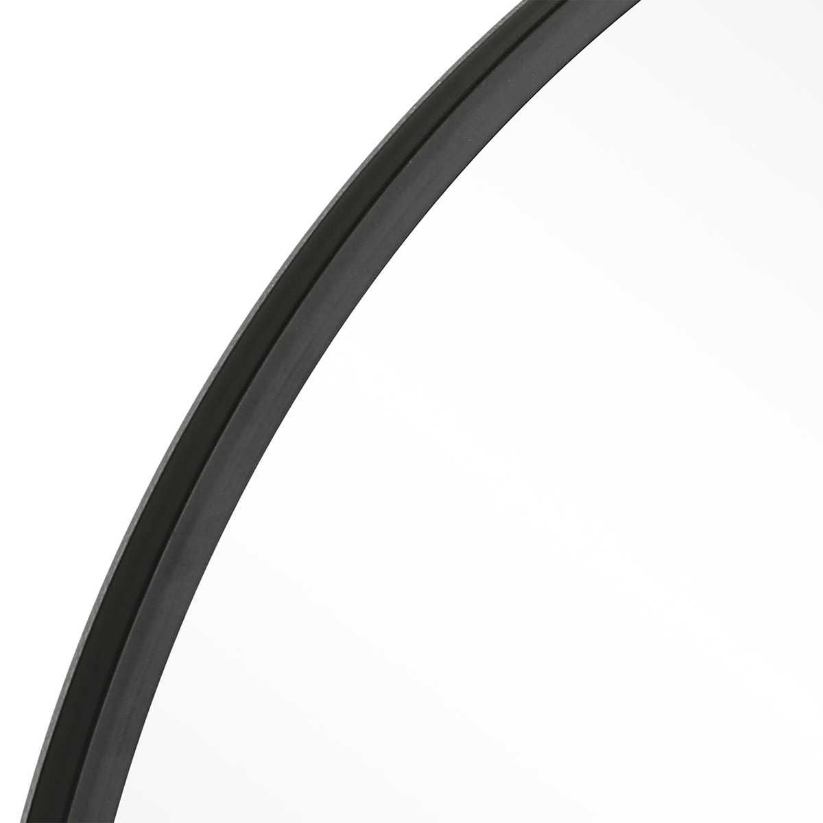 Mirror 37 x 37 (Round) - perfect for enhancing light and creating a sense of space | Image 5 | InSTYLE Home & Rugs