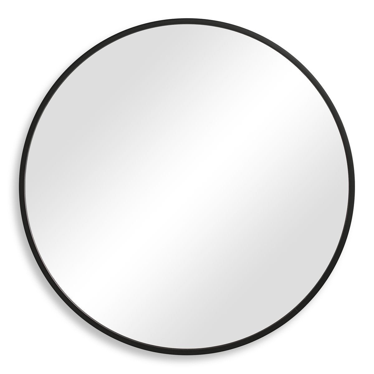 Mirror 37 x 37 (Round) - perfect for enhancing light and creating a sense of space | Image 2 | InSTYLE Home & Rugs