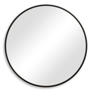 Mirror 37 x 37 (Round) - perfect for enhancing light and creating a sense of space | Image 2 | InSTYLE Home & Rugs