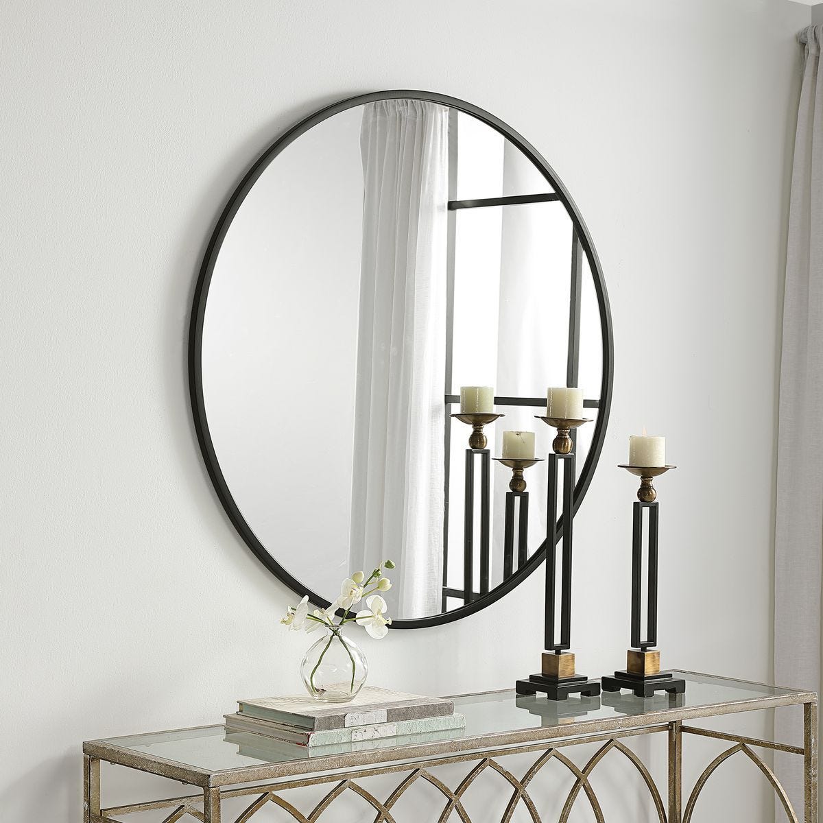 Mirror W00509 - available in various shapes, sizes, and frame styles | Image 7 | InSTYLE Home & Rugs