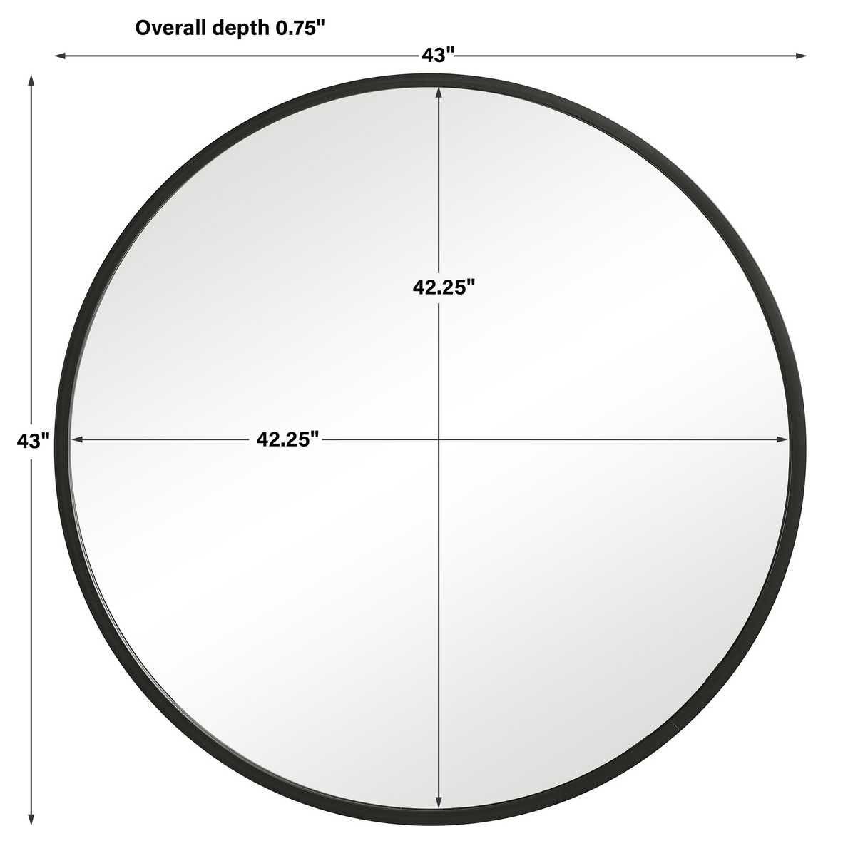 Mirror W00509 - available in various shapes, sizes, and frame styles | Image 8 | InSTYLE Home & Rugs