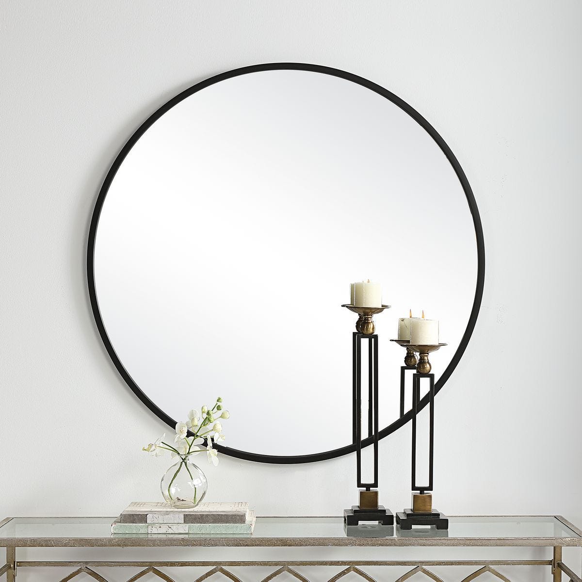 Mirror W00509 - available in various shapes, sizes, and frame styles | Image 5 | InSTYLE Home & Rugs