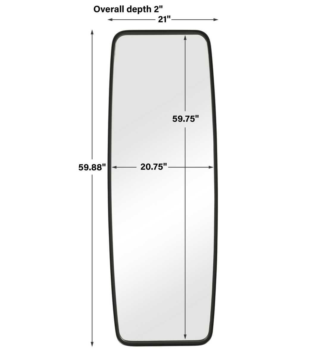 Mirror W00516 - perfect for enhancing light and creating a sense of space | Image 9 | InSTYLE Home & Rugs