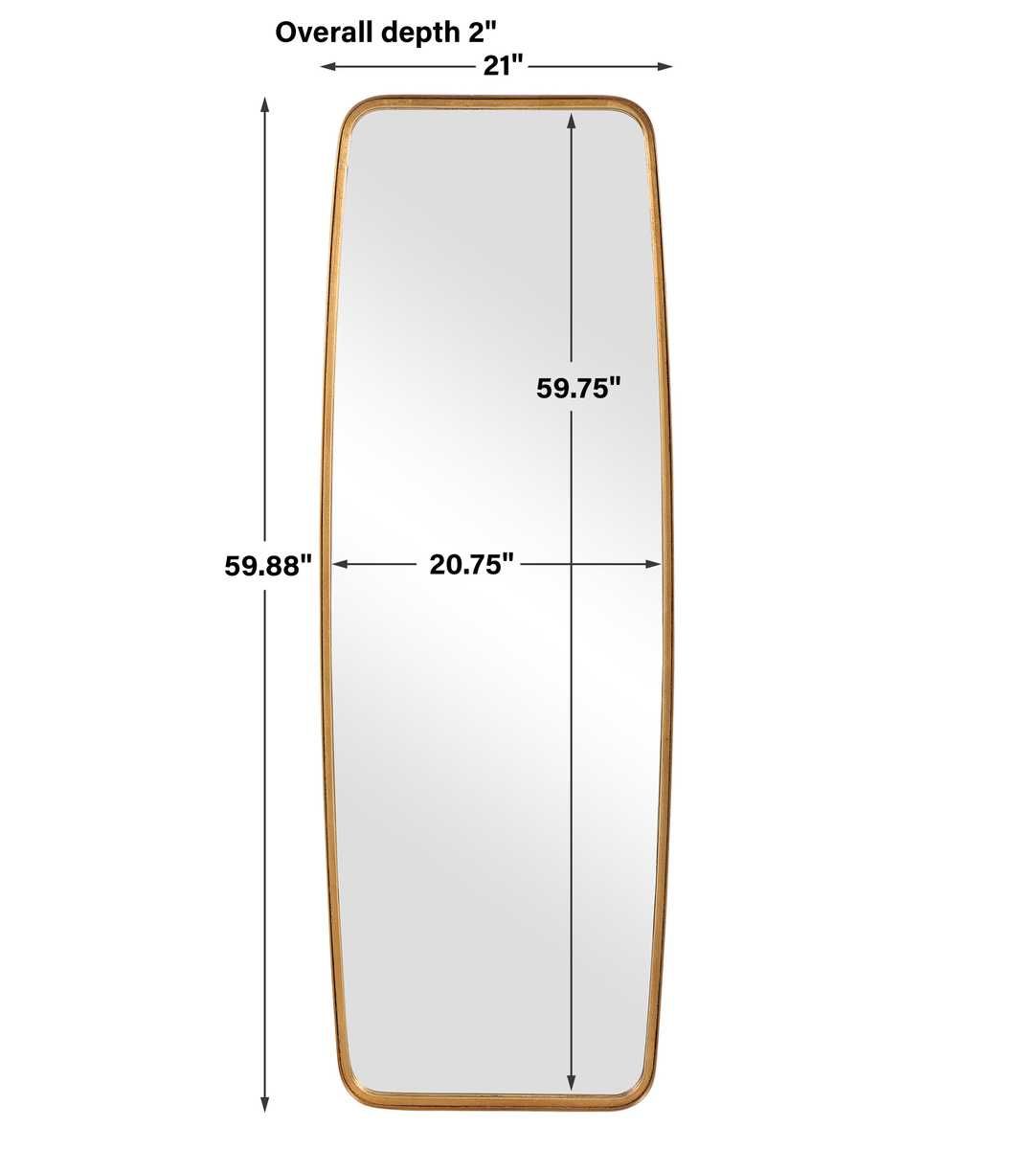 Mirror W00517 - perfect for enhancing light and creating a sense of space | Image 8 | InSTYLE Home & Rugs