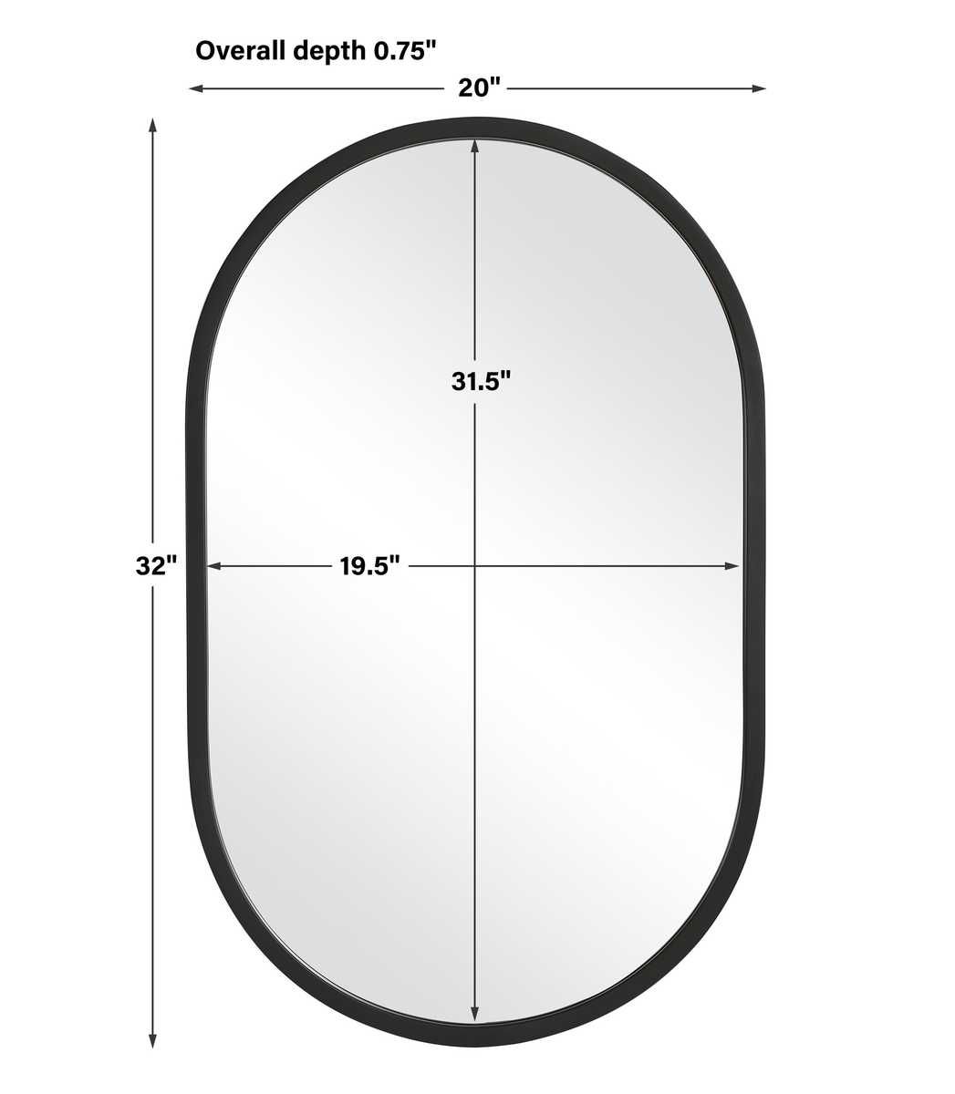 Mirror W00523 - perfect for enhancing light and creating a sense of space | Image 9 | InSTYLE Home & Rugs