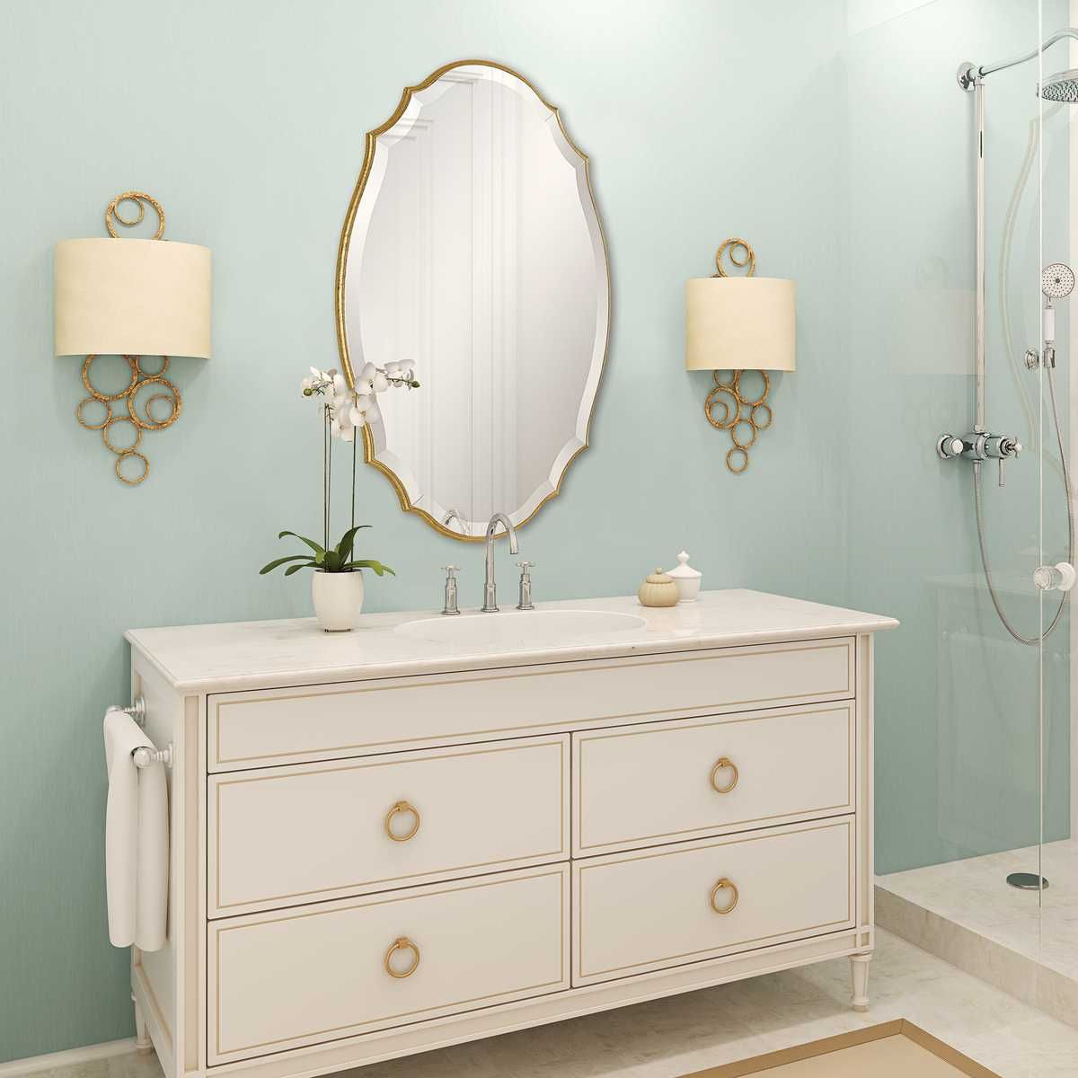 Mirror W00531 - available in various shapes, sizes, and frame styles | Image 6 | InSTYLE Home & Rugs