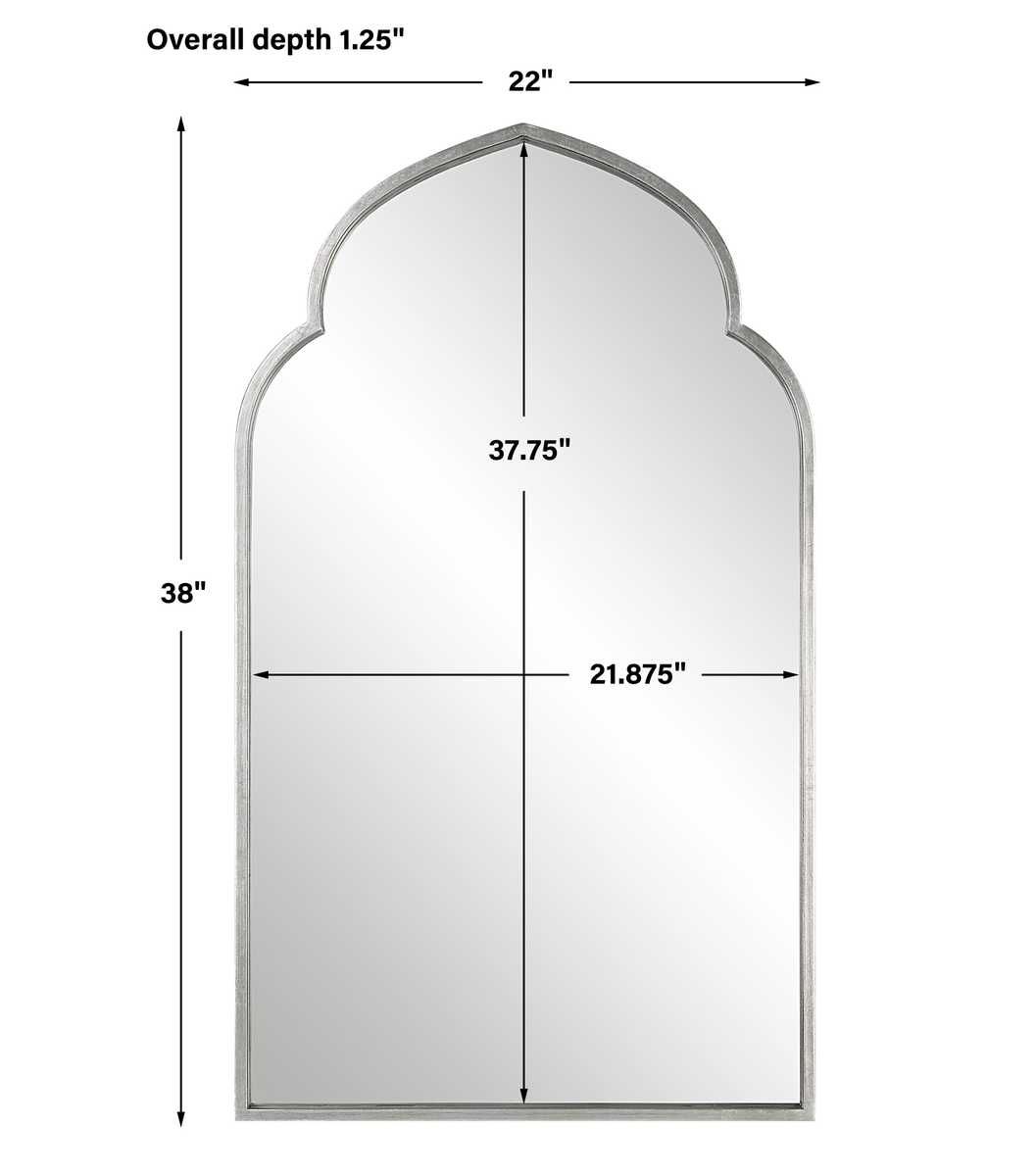 Mirror W00535 - perfect for enhancing light and creating a sense of space | Image 7 | InSTYLE Home & Rugs