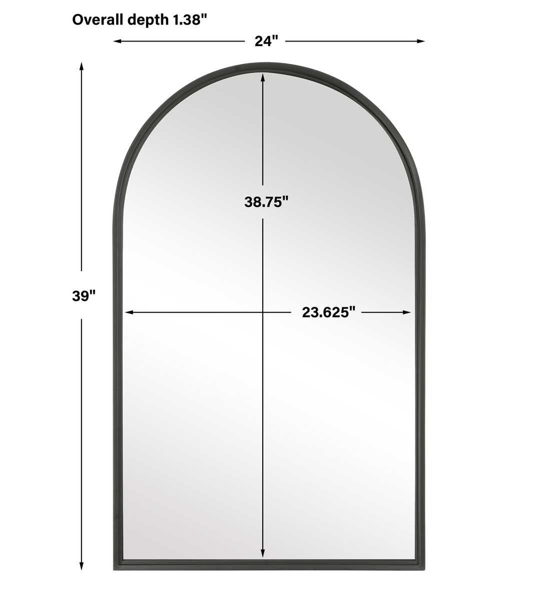 Mirror W00536 - available in various shapes, sizes, and frame styles | Image 9 | InSTYLE Home & Rugs