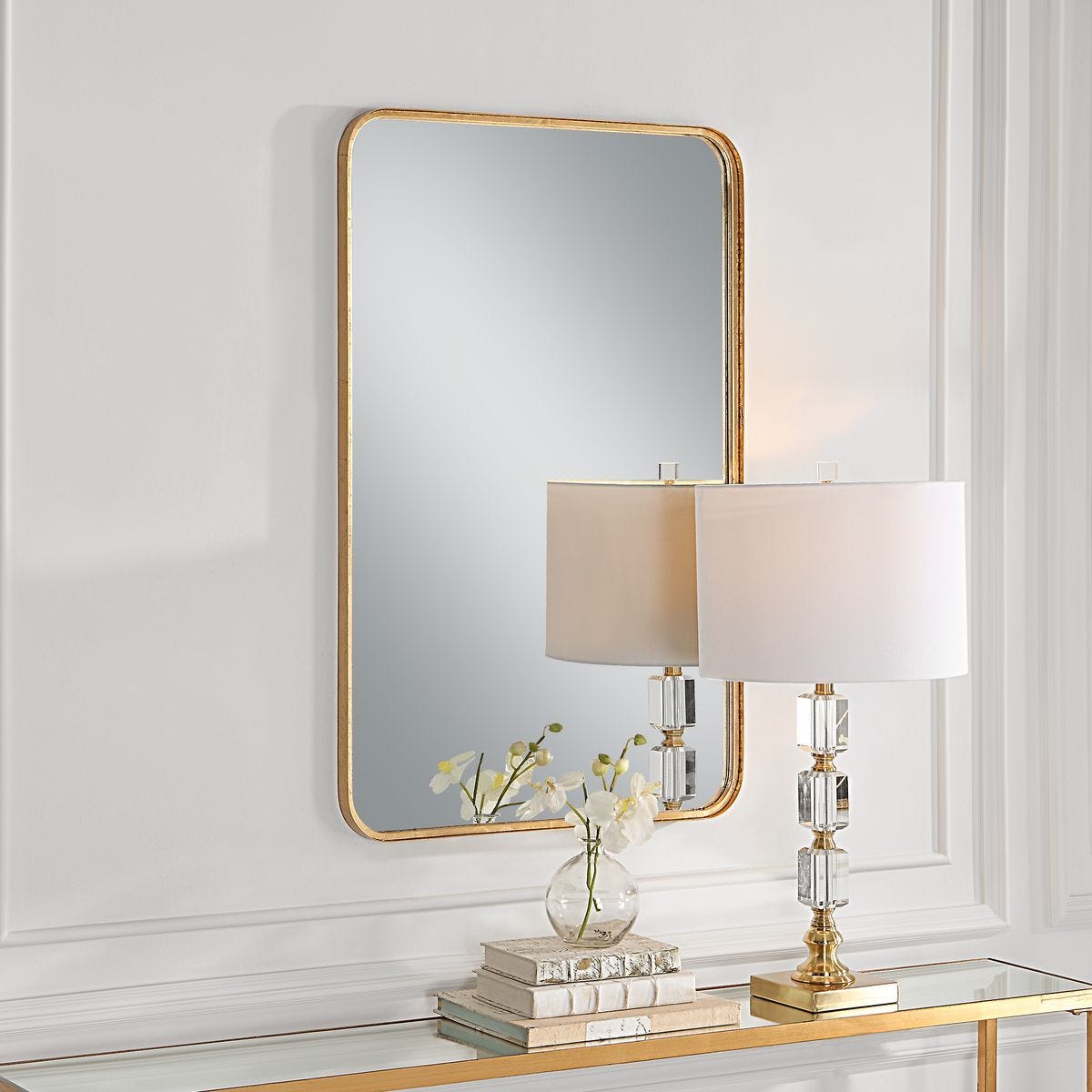 Mirror W00545 - perfect for enhancing light and creating a sense of space | Image 6 | InSTYLE Home & Rugs