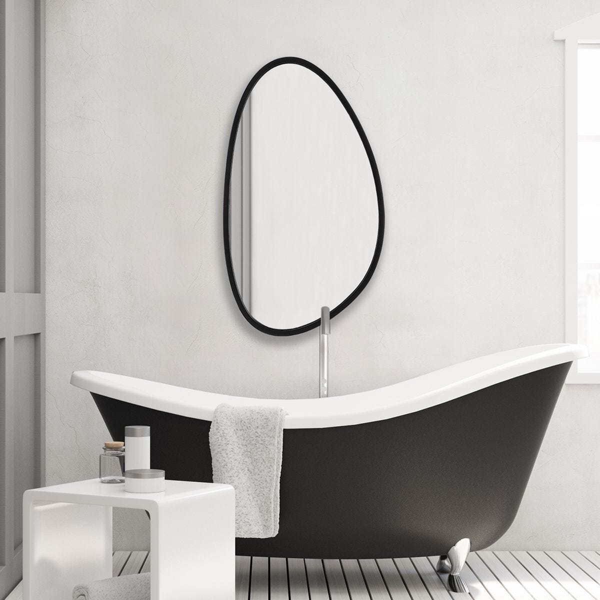 Mirror W00557 - perfect for enhancing light and creating a sense of space | Image 11 | InSTYLE Home & Rugs