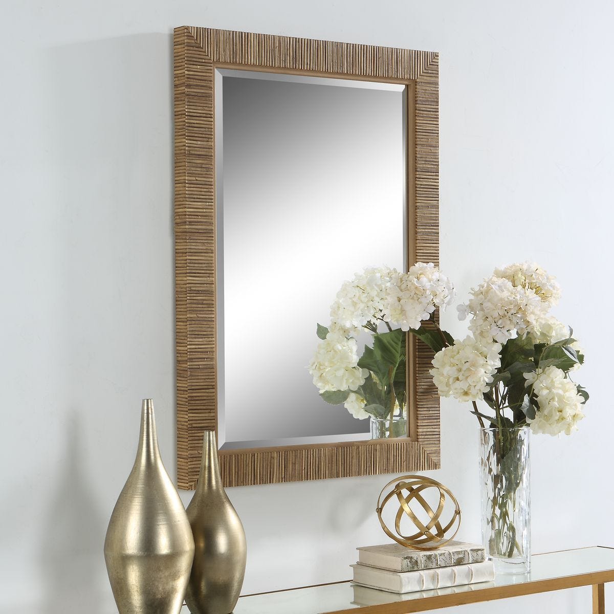 Mirror W00561 - perfect for enhancing light and creating a sense of space | Image 3 | InSTYLE Home & Rugs