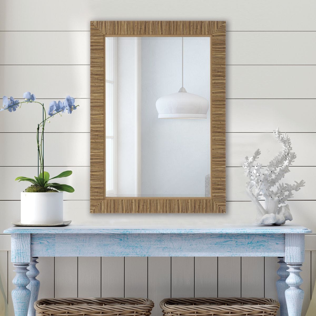 Mirror W00561 - perfect for enhancing light and creating a sense of space | Image 8 | InSTYLE Home & Rugs